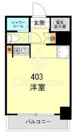 中銀第2新橋マンシオン 4階 間取り図