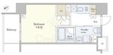 グランスイート麻布六本木 3階 間取り図