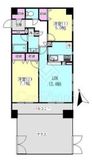 ヒルレジデンス大崎 1階 間取り図