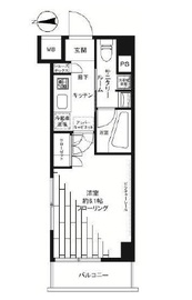 ステージグランデ大森アジールコート 7階 間取り図