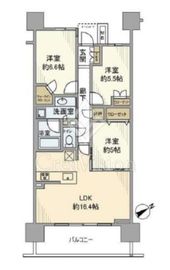 プラウドシティ淵野辺 14階 間取り図
