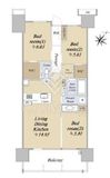 シティテラス新小岩 2階 間取り図