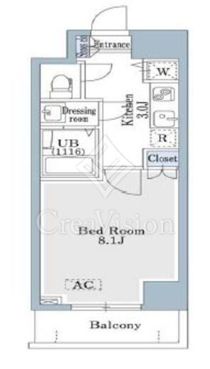 SHOWN HATSUDAI 709 間取り図