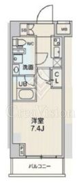 GENOVIA阪東橋skygarden (ジェノヴィア阪東橋スカイガーデン) 2階 間取り図