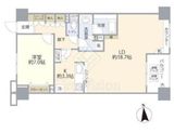 東新宿レジデンシャルタワー 8階 間取り図