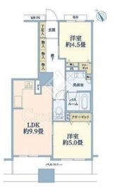 クリオ藤沢駅前 7階 間取り図