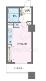ドゥーエ横浜駅前 810 間取り図