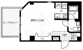 トラッセルズ吉祥寺 406 間取り図