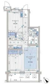 アイディーコート二子玉川 3階 間取り図