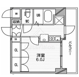 スペーシア高円寺Ⅰ 206 間取り図