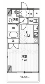 スペーシア高円寺Ⅰ 611 間取り図