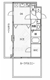 スペーシア高円寺Ⅰ 707 間取り図