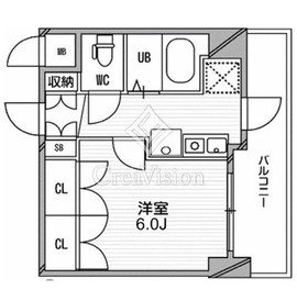 スペーシア高円寺Ⅰ 906 間取り図