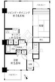 グリーンパーク横須賀中央 2階 間取り図