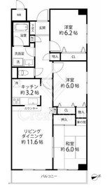 T’s garden横浜岸根公園 302 間取り図
