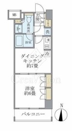 パークスフィア中野富士見町 703 間取り図