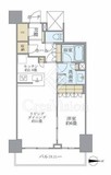 Ｂｒｉｌｌｉａ　Ｔｏｗｅｒ　ＫＡＷＡＳＡＫＩ 19階 間取り図