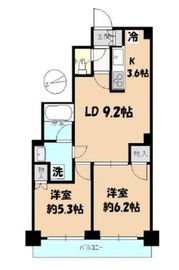 イーストコモンズ清澄白河フロントタワー 7階 間取り図