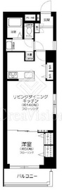 ライオンズマンション鶯谷第2 5階 間取り図