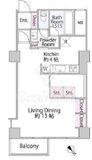 マンション市ヶ谷 1階 間取り図