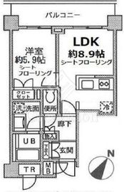 ファインステージ新横浜 3階 間取り図