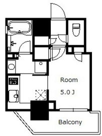 ドゥーエ三田 301 間取り図