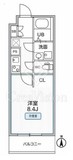 THE PALMS MUSE 新江古田 102 間取り図