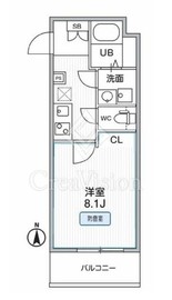 THE PALMS MUSE 新江古田 103 間取り図