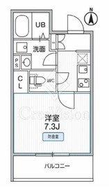 THE PALMS MUSE 新江古田 104 間取り図