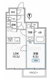 THE PALMS MUSE 新江古田 106 間取り図
