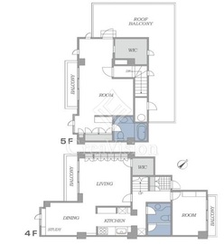 メゾン・ドルチェ 4階 間取り図