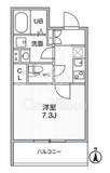 THE PALMS MUSE 新江古田 204 間取り図