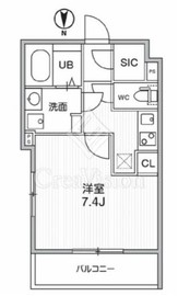 THE PALMS MUSE 新江古田 207 間取り図