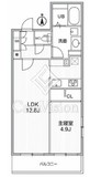 THE PALMS MUSE 新江古田 301 間取り図