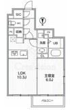 THE PALMS MUSE 新江古田 305 間取り図