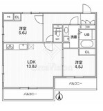 THE PALMS MUSE 新江古田 403 間取り図