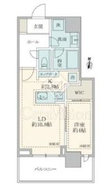 パークシティ中野　ザ　タワー　エアーズ 7階 間取り図