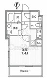 THE PALMS MUSE 新江古田 405 間取り図
