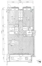 グランシティ中目黒 3階 間取り図