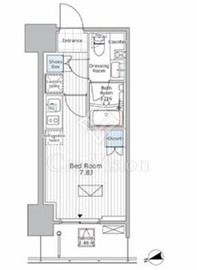 パークアクシス市川 215 間取り図