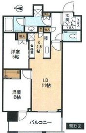 スカイズタワー＆ガーデン 11階 間取り図