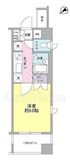 プロスペール溝の口 204 間取り図