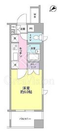 プロスペール溝の口 204 間取り図