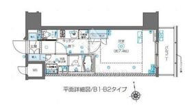 ZOOM東新宿 7階 間取り図
