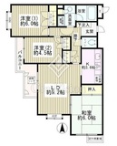 フラット浜田山 1304 間取り図