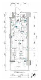 デュオステージ横濱天王町 3階 間取り図