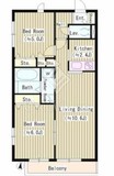 ミラージュビュー荻窪 205 間取り図