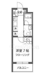 ガーデン用賀 2階 間取り図