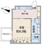 ユニーブル世田谷明大前 2階 間取り図