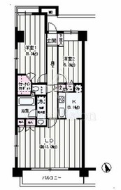 ラヴィーン等々力 101 間取り図